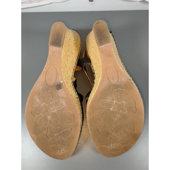 b.o.c. Born Concept Wedge Heel Sandals, Leather Upper, BC3456, Size 8 (39) - Picture 5 of 7